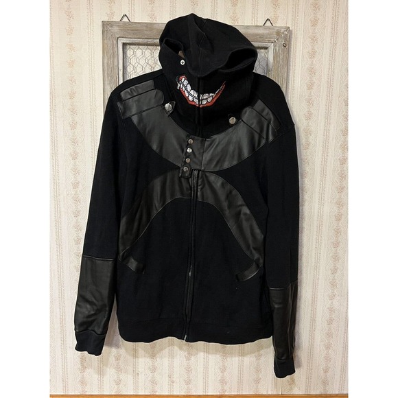 Tokyo Ghoul Ken Kaneki Cosplay Hoodie Size S Funimation Halloween Costume - Picture 1 of 8